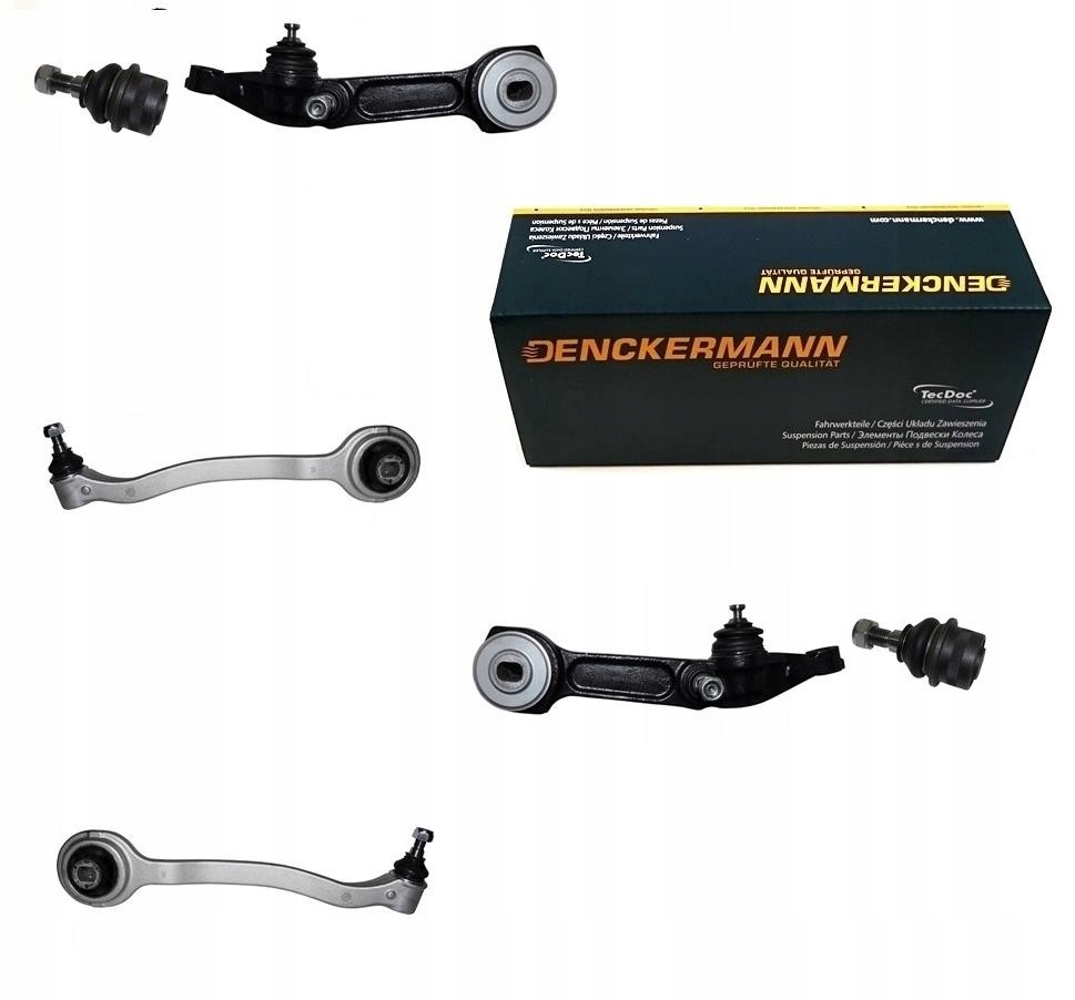 Ramena Spodní Čepy Mercedes S Třída W220 Přední Sada 6 Ks