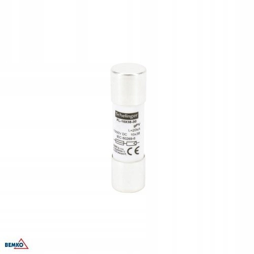 

Wkładka Topikowa Cylindryczna 10x38MM 1000V DC 16A