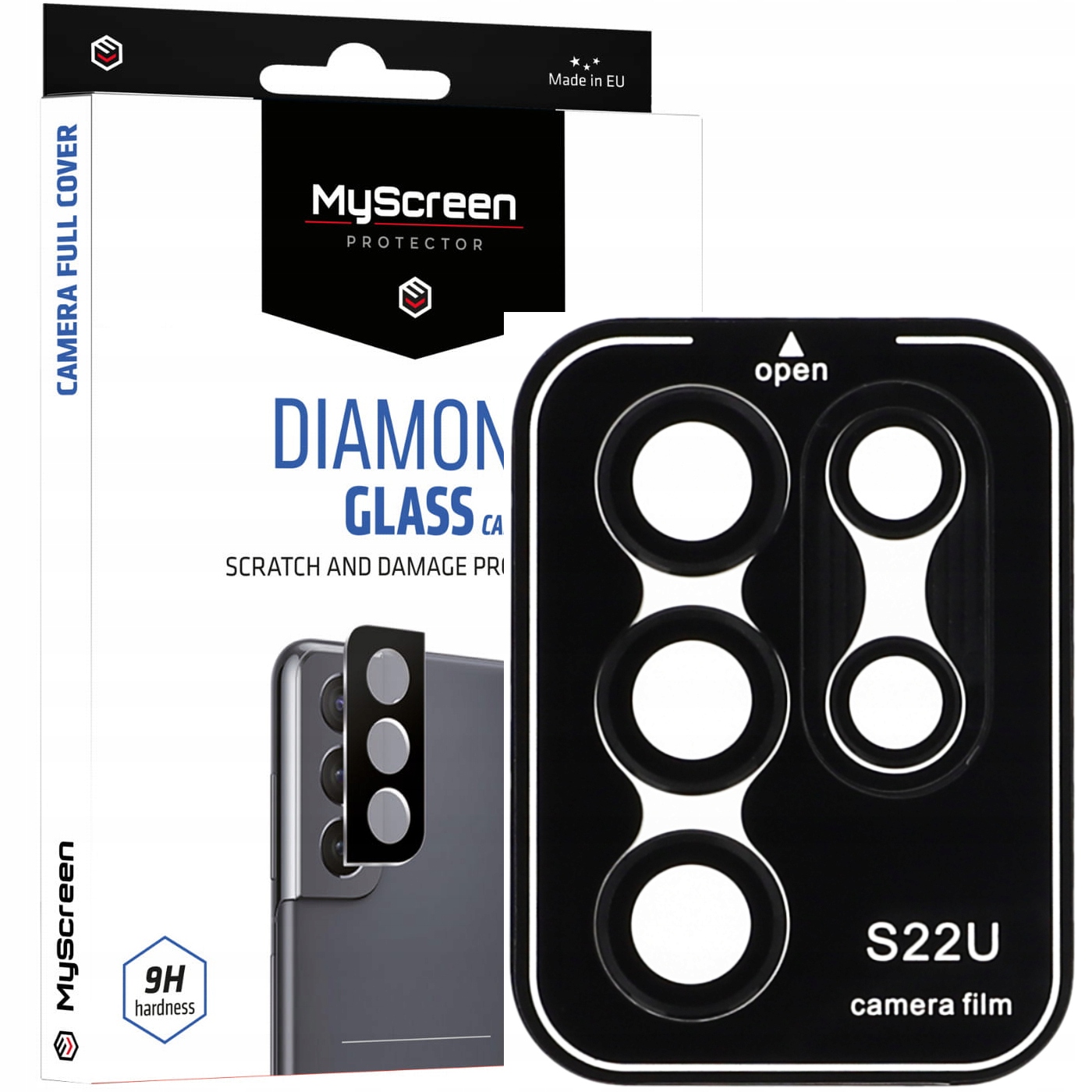 

Szkło na aparat 9H do Galaxy S22 Ultra, MyScreen