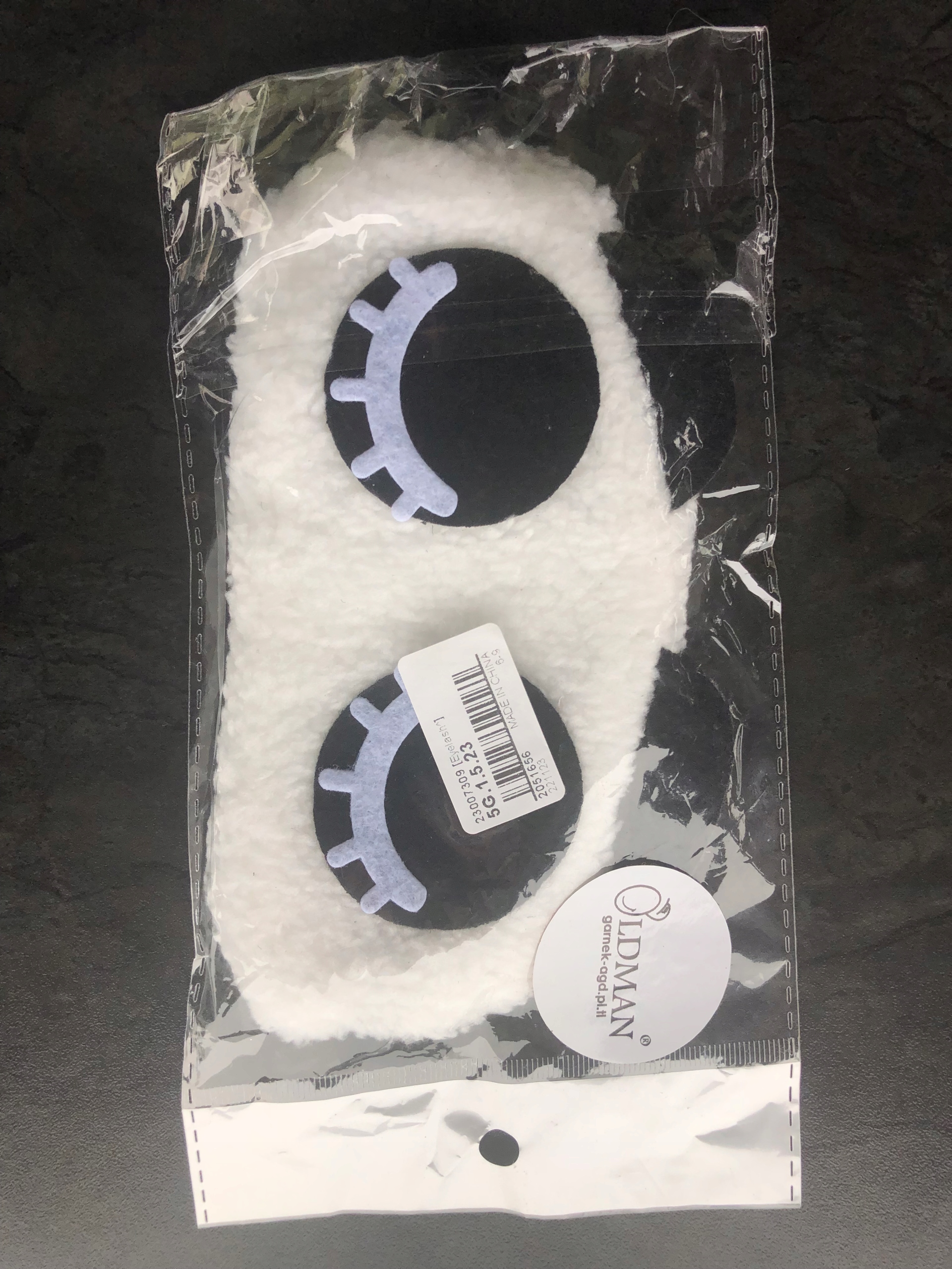 OPASKA NA OCZY MASKA DO SPANIA SNU RELAKSU PANDA Marka Oldman