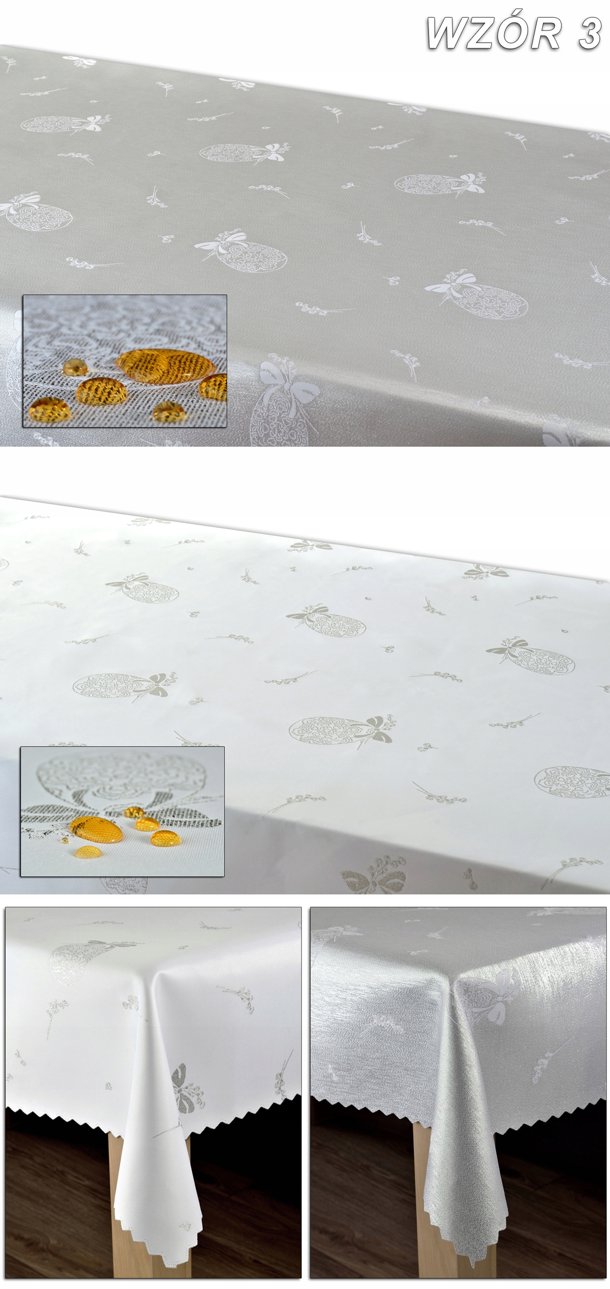 OBRUS ŚWIĄTECZNY 110X110 PLAMOODPORNY DWUSTRONNY Kod producenta CAŁOROCZNY ŚWIĘTA JAKOŚĆ MODNY