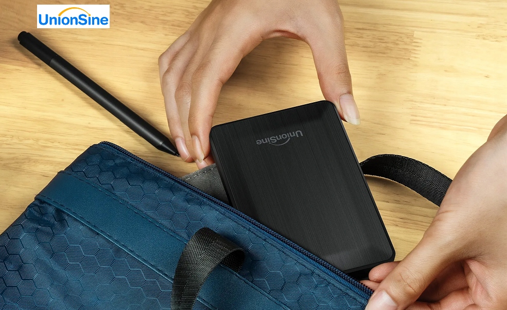 PRZENOŚNY DYSK HDD UNIONSINE 320GB 120MB/s HARD DYSK ZEWNĘTRZNY MEMORY BANK Format dysku 2,5
