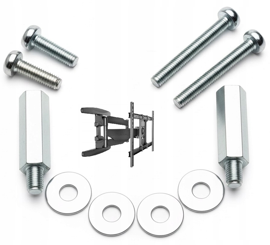 Montáž šroubu pro upevnění televizoru Bravia KDL-43W807C upevňovací sada