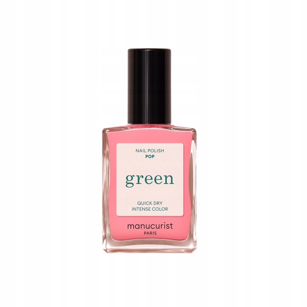 Přírodní lak na nehty Green Pop 15 ml s veganskou formulí Manucurist