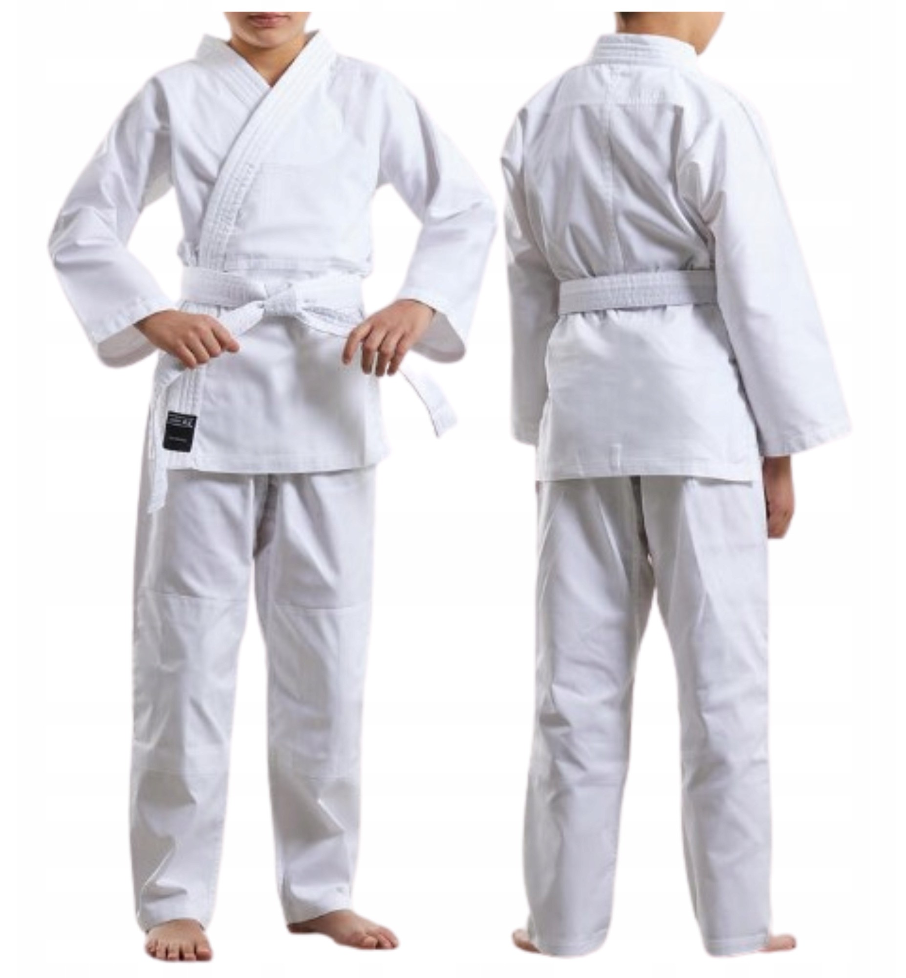 KIMONO KARATE DLA DZIECI + PAS 150 cm Wytrzymałe