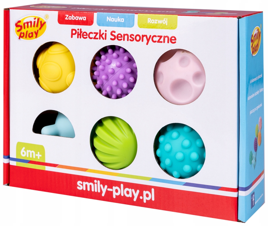 Smily Play Sensoryczne Piłeczki 83399