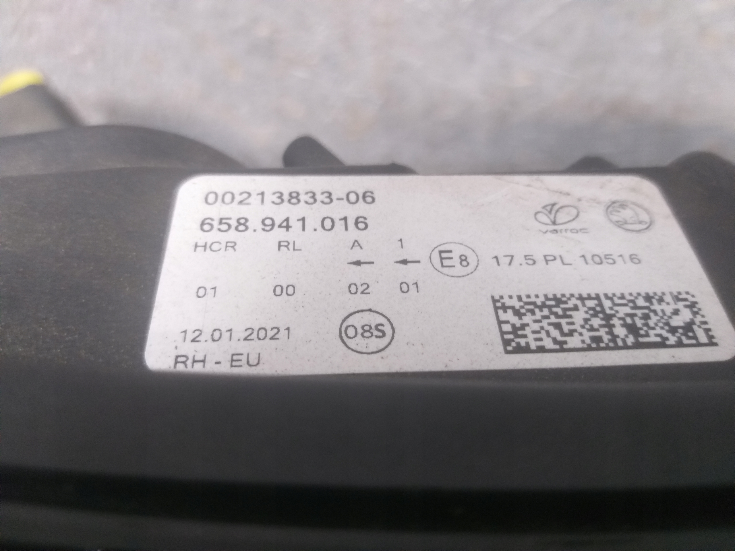 light front right SKODA KAMIQ FULL LED 568 568941016