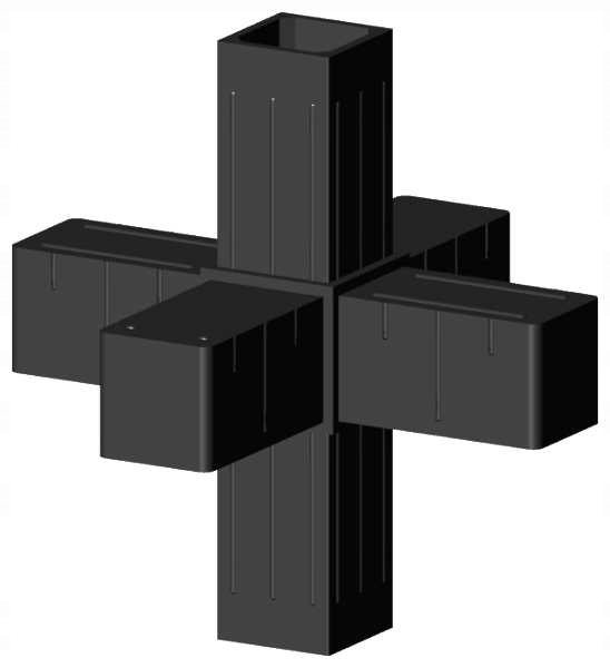 

Łącznik plastikowy do profil aluminiowy 20x20x1,5
