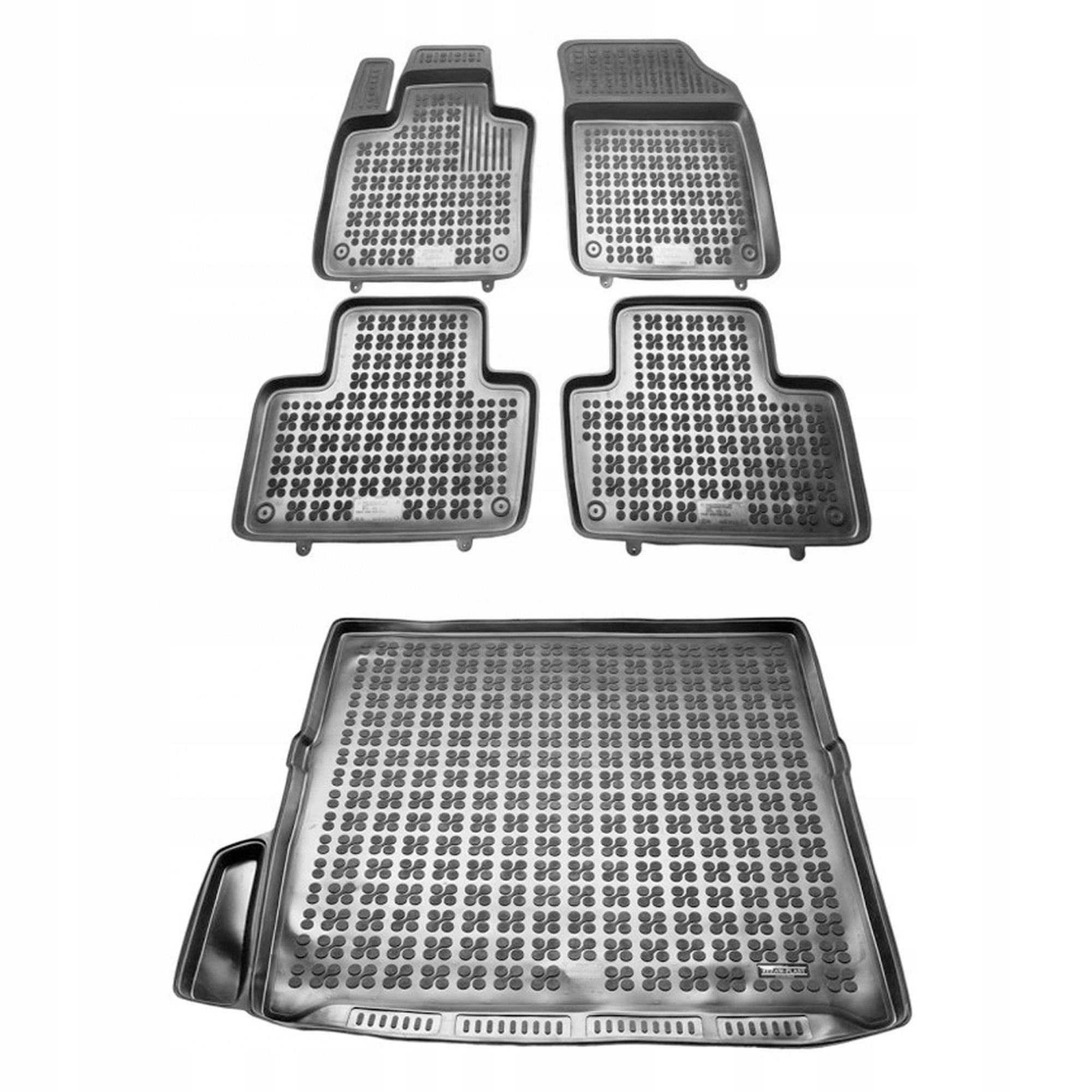 Gumowy zestaw dywaniki i mata Volvo XC90 II od 2015