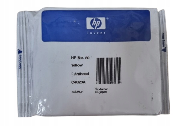 Hlavica Hp 80 Yellow C4823A Hp DesignJet 1050 1055 nová