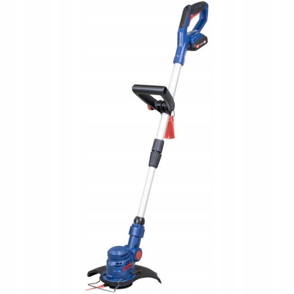 Akumulátorový vyžínač Gude Rt 18-201-05, 2 Ah batéria a nabíjačka v cene, 5