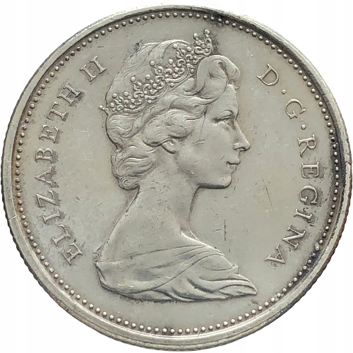 53406. Kanada, 25 centów, 1968r. - Ag
