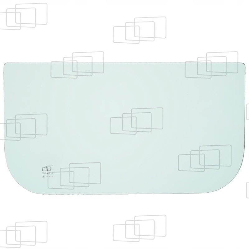 sklo Komatsu přední spodní laminované