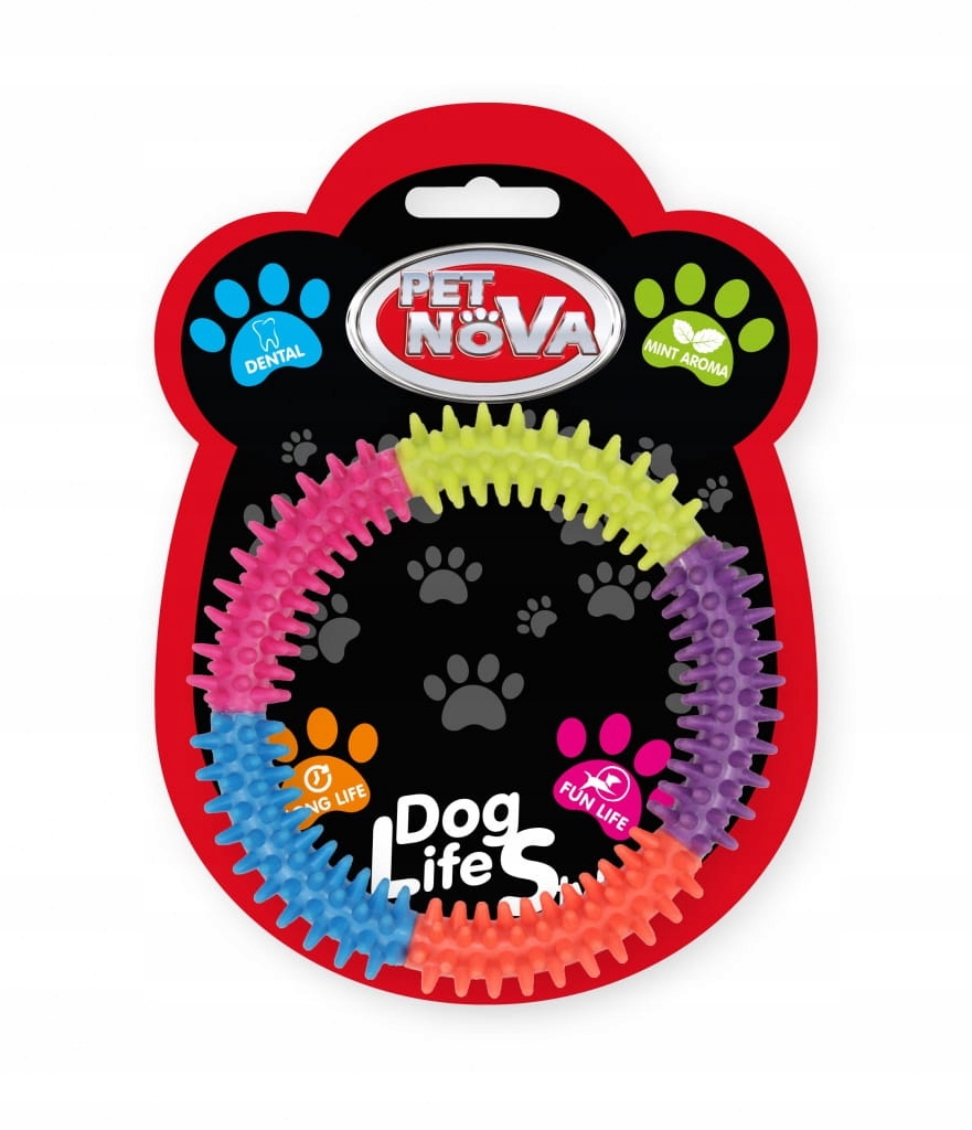 

Pet Nova Zabawka dla Psa Ringo Kolorowe 15cm Mięta