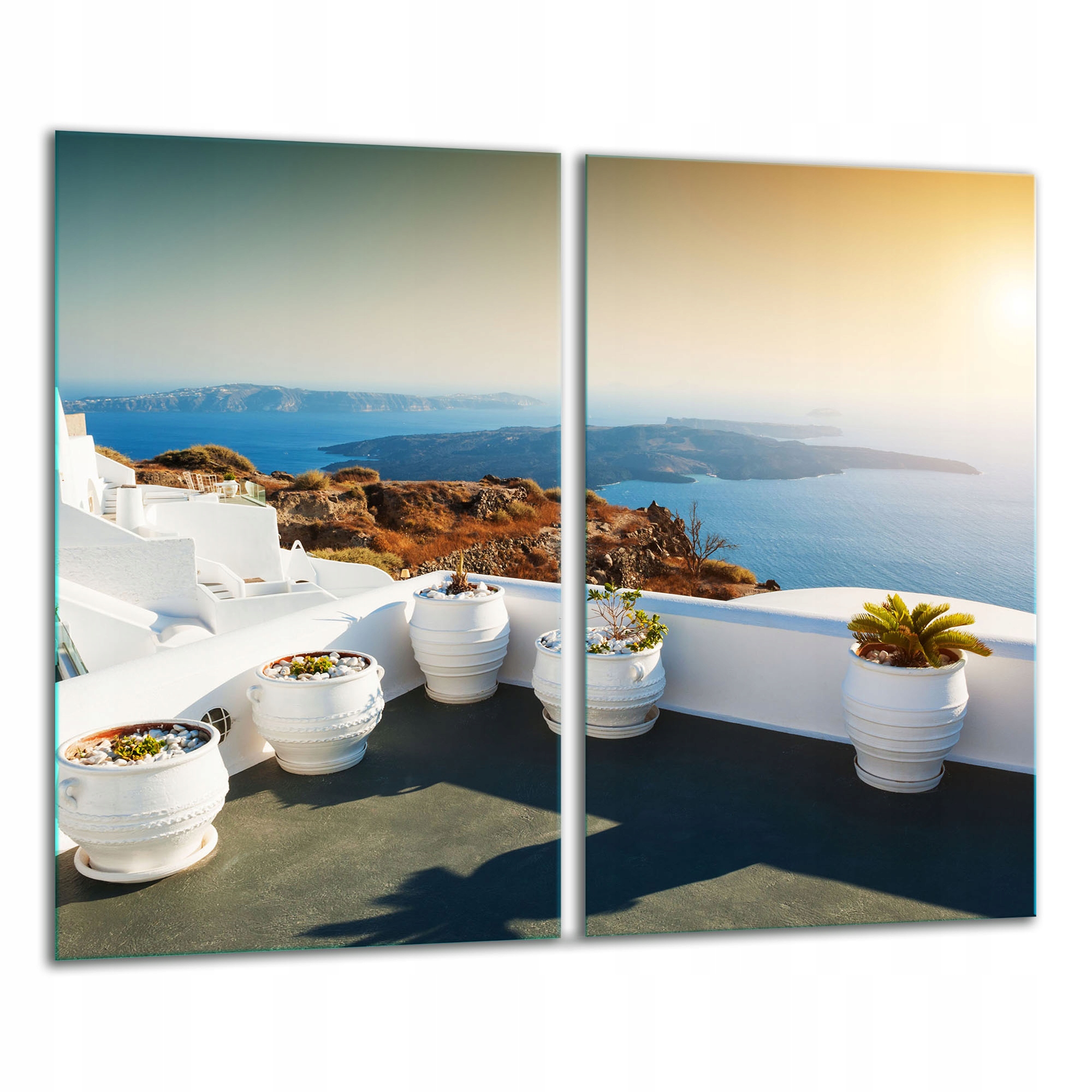 7v1 Skleněná Deska Na Krájení 2x 30x52 Krajina