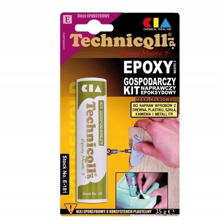 Technicoll E-181 Kit Gospodarczy Epoksydowy 35g