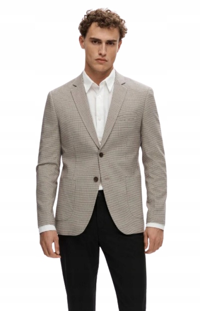Selected Homme Sako Béžové Casual Regular 50 N1E