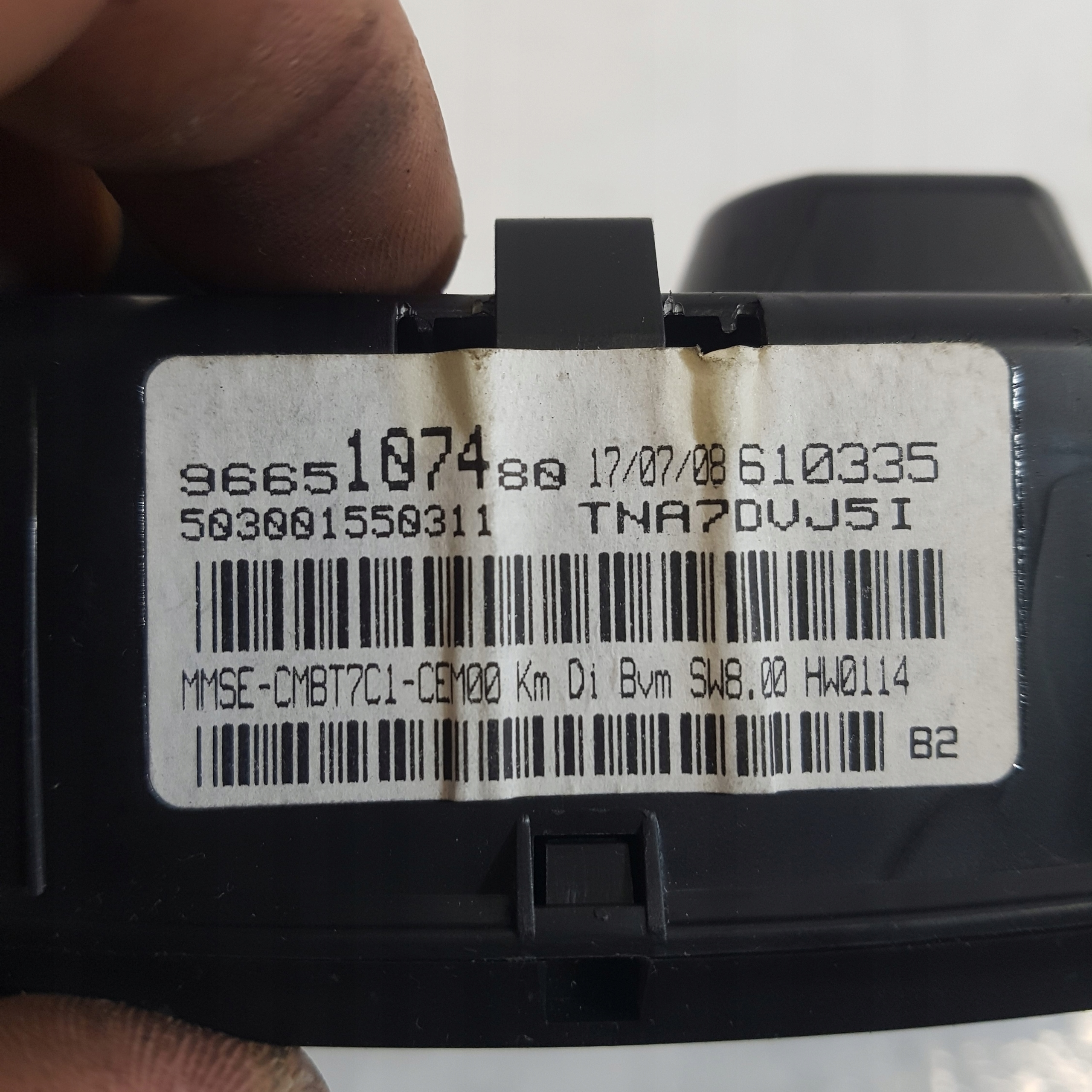 dials dials PEUGEOT 308 1.4 B 9665107480