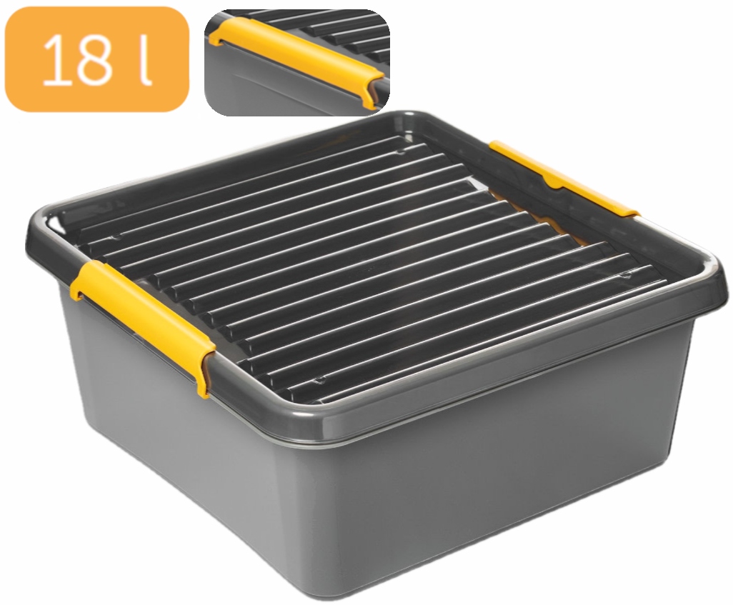 

Pojemnik Pudełko Z Pokrywą 18 L 1612