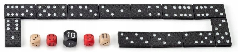 ZESTAW 9 GIER Domino Szachy Warcaby Chińczyk Kości Minimalna liczba graczy 2