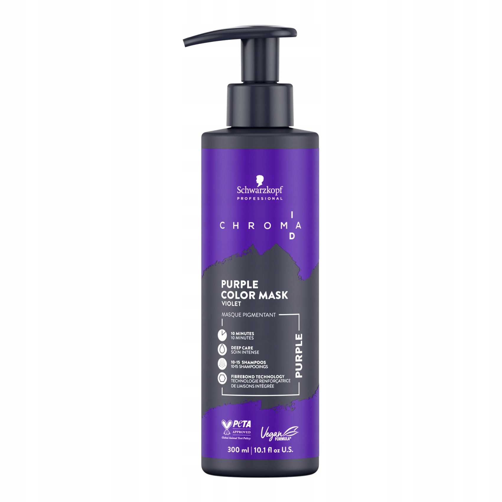 Schwarzkopf Professional Chroma ID fialová barvicí maska na vlasy 300 ml