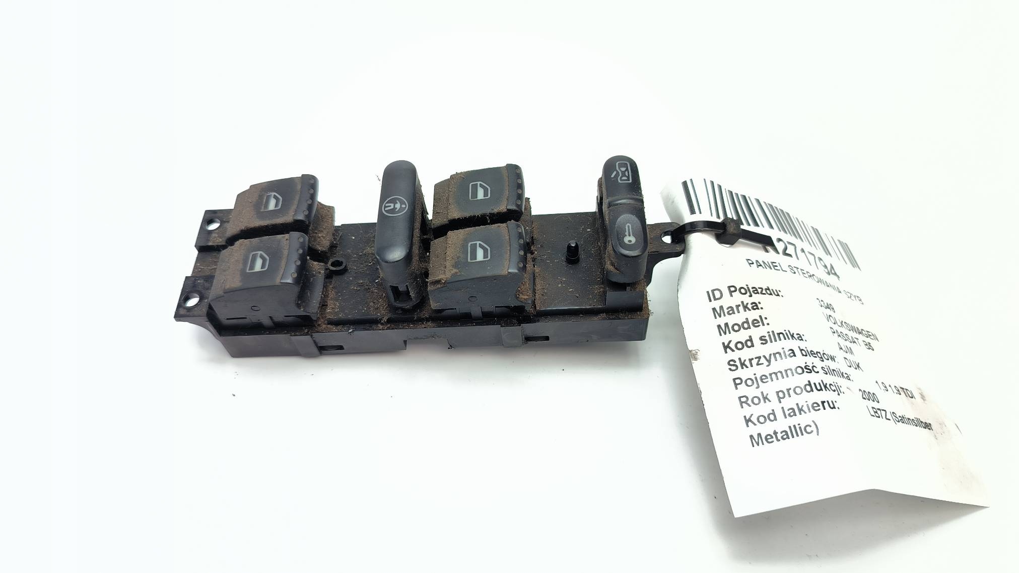 control panel of the window 1J4959857 VOLKSWAGEN PASSAT B5