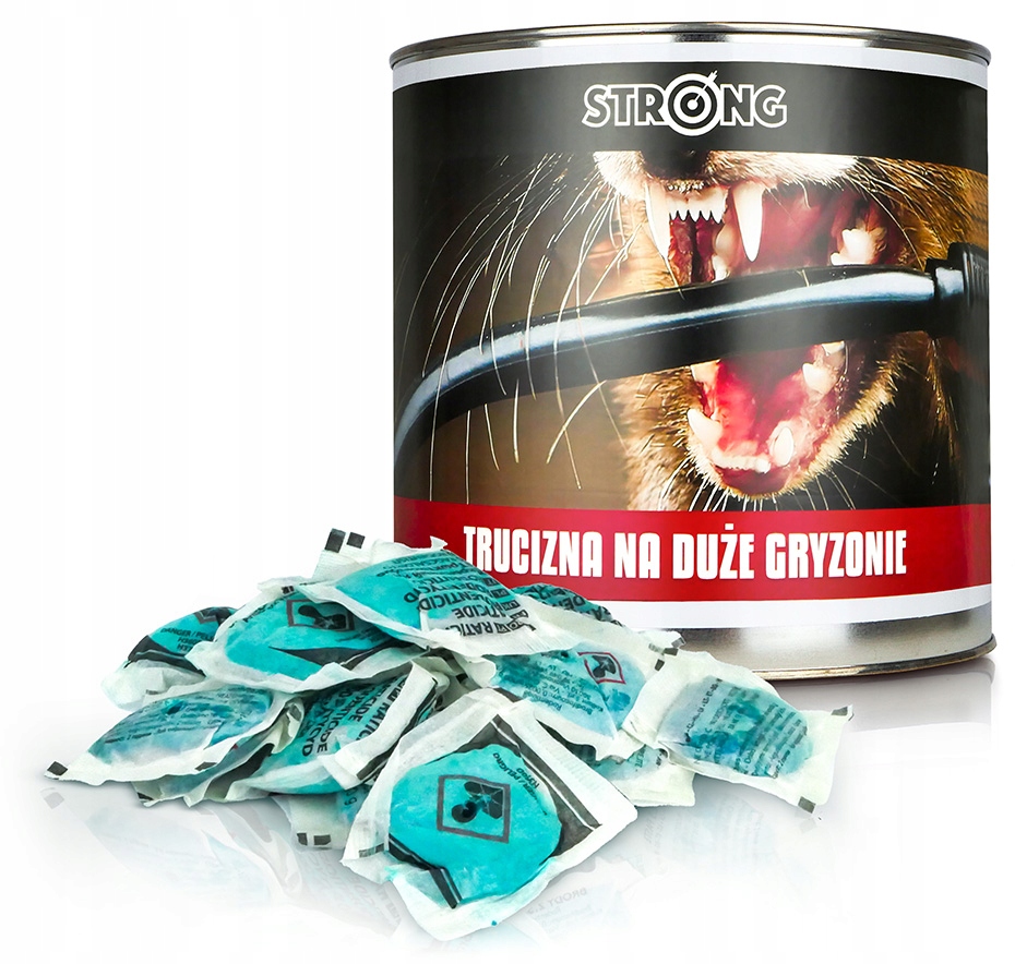 1,5 Kg Najmocniejsza Trutka Na Gryzonie Na Poddaszach Difenakum