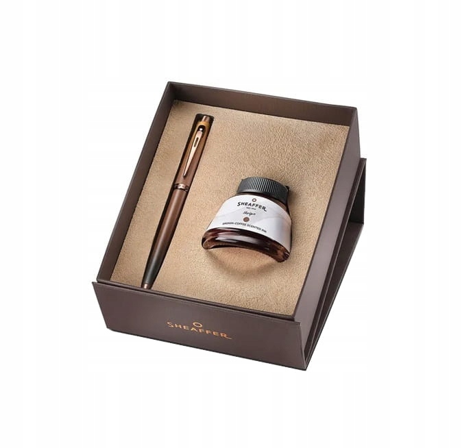 Zestaw Sheaffer 100 Coffee Edition pióro wieczne atrament