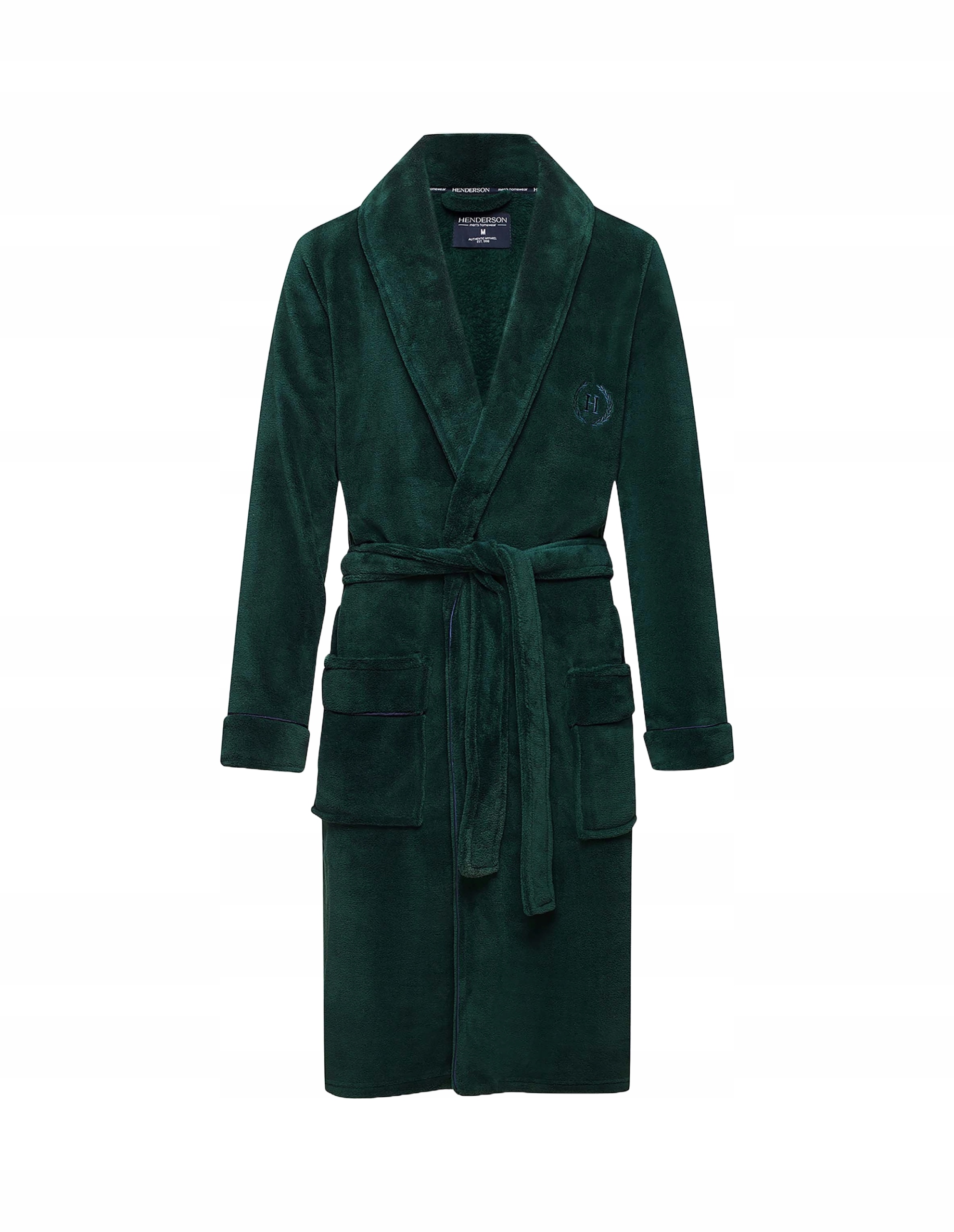 HENDERSON szlafrok męski UMPIRE 40984-79 do kolan zielony XXL Model 40984 UMPIRE
