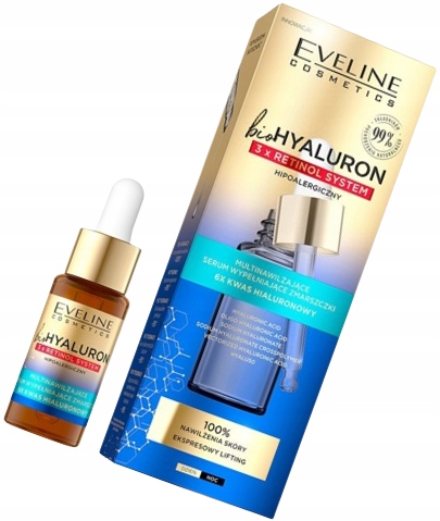 EVELINE BioHyaluron Multinawilżające Serum 18 ml