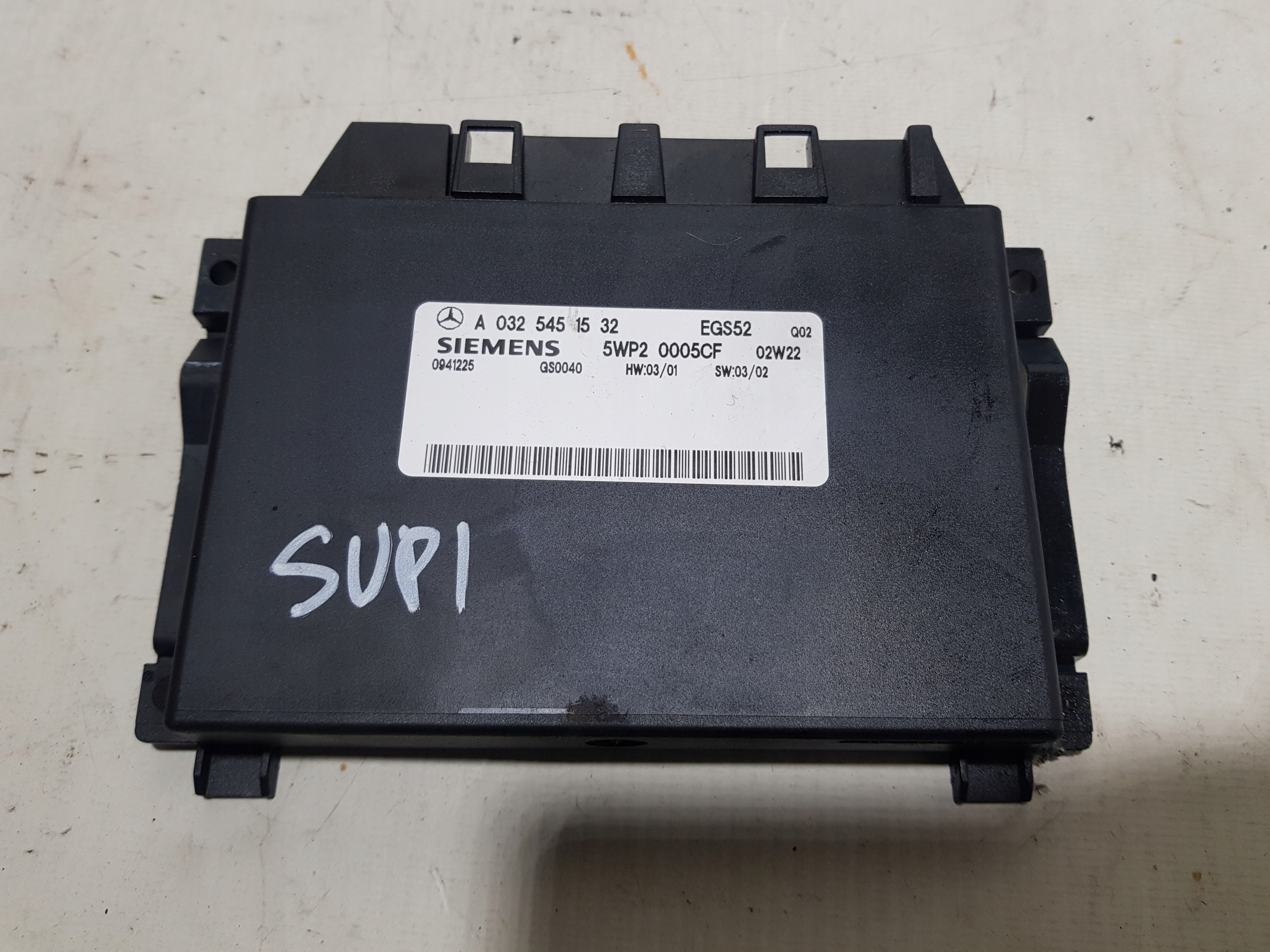 module control unit gearboxes MERCEDES SL R230 W230 0325451532