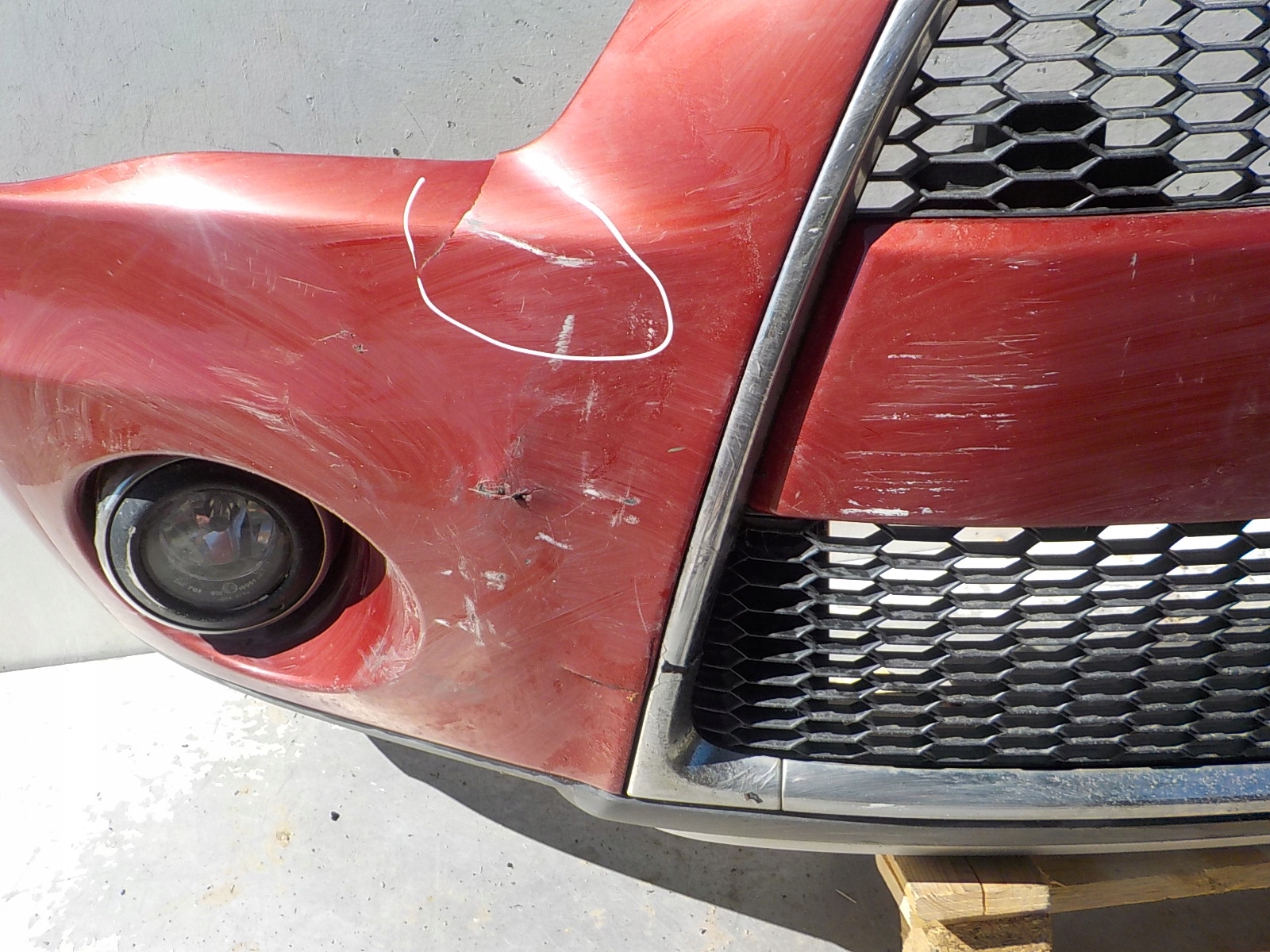 426 MITSUBISHI OUTLANDER II LIFT 10-12 bumper front front