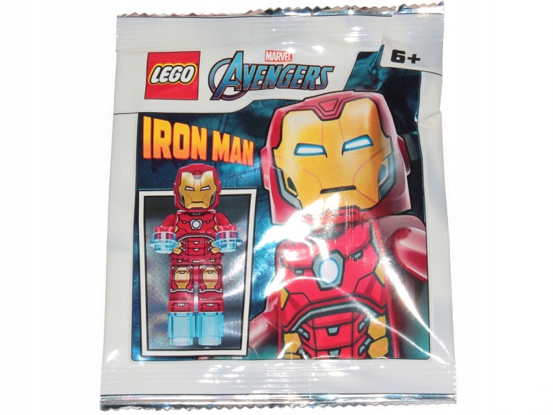 Lego KOMIKS AVENGERS nr 1/2022 + Figurka IRON MAN - sh649 - 242002 ISSN 9772720298203