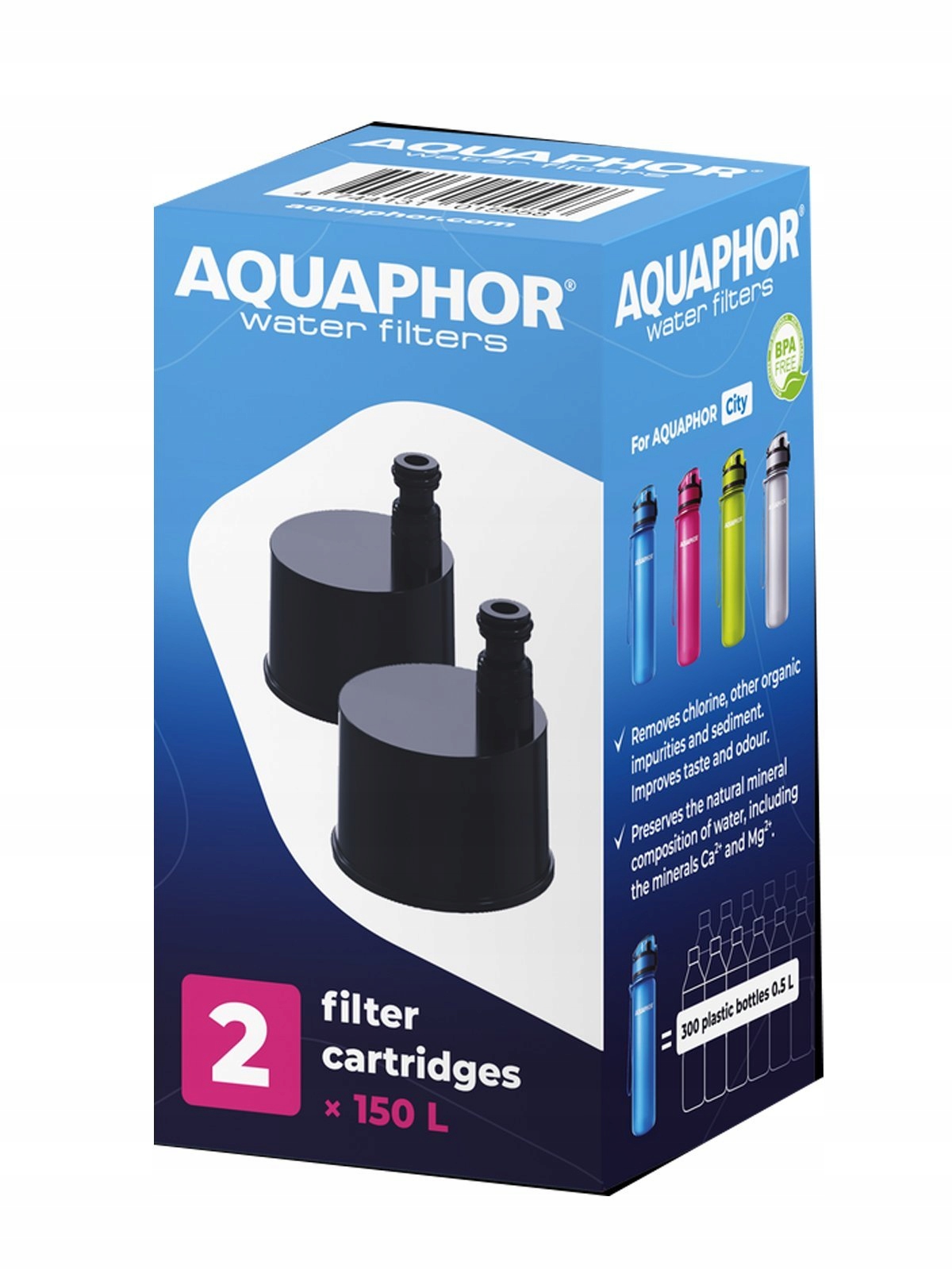 

Wkład filtrujący do butelki Aquaphor City 2 szt.