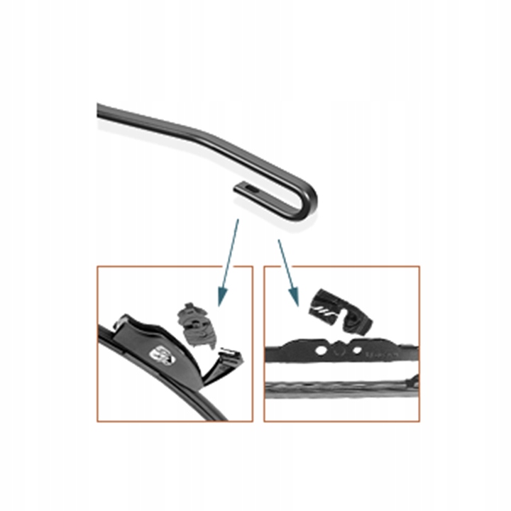 BOSCH WYCIERACZKI AEROTWIN 3397007620 A620S Pióro kierowcy 600 mm