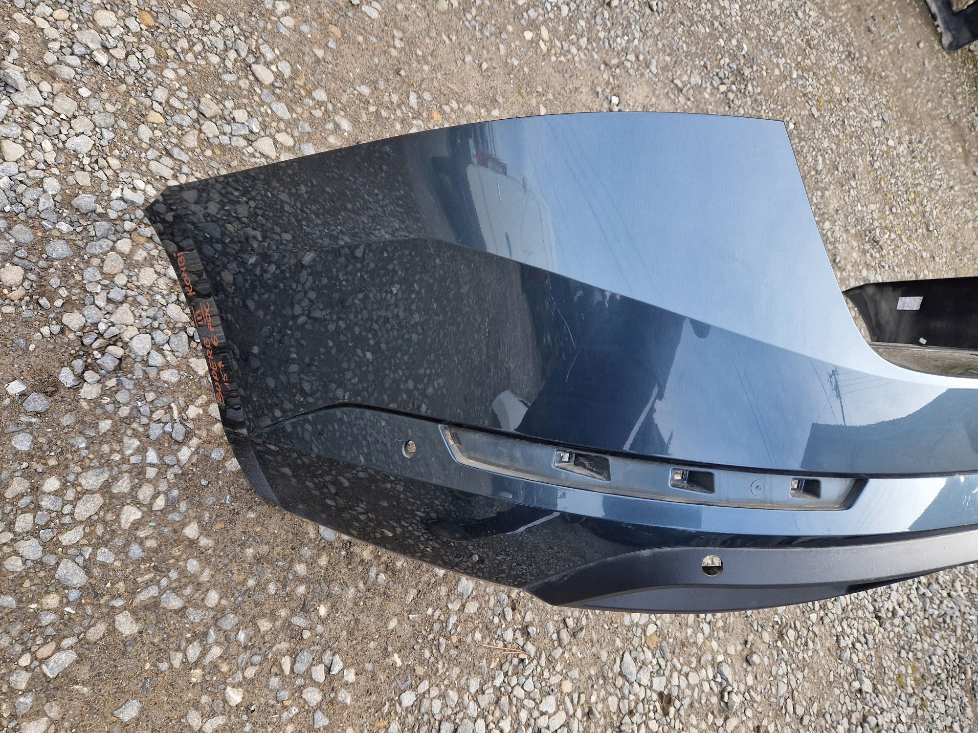bumper rear SKODA SUPERB III KOMBI 2015R->