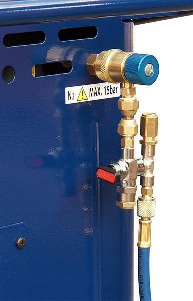 Азотная защитная муфта для следующей станции