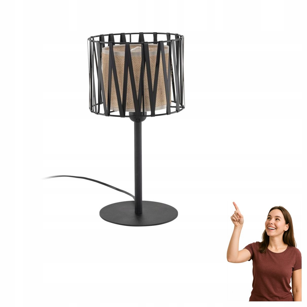 Nočná stolová lampa Harmony Nature 5889 Tk Lighting