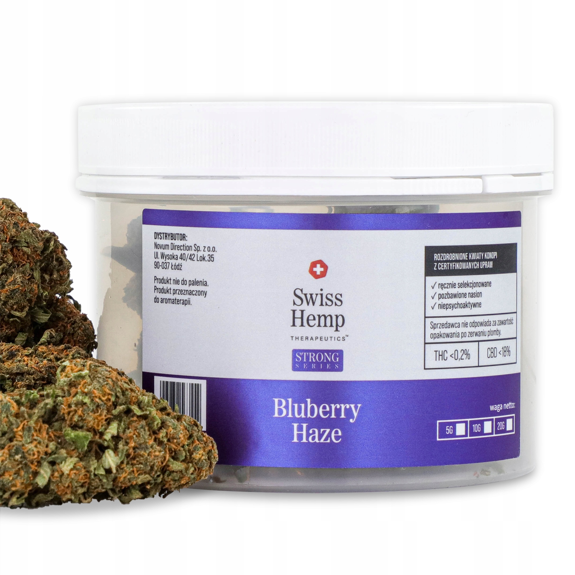 

Susz Konopny Cbd Blueberry Haze Strong Series 5g