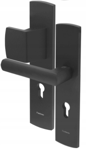 

Vds Klamka zewnętrzna Exit R58 czarna rozstaw 72mm