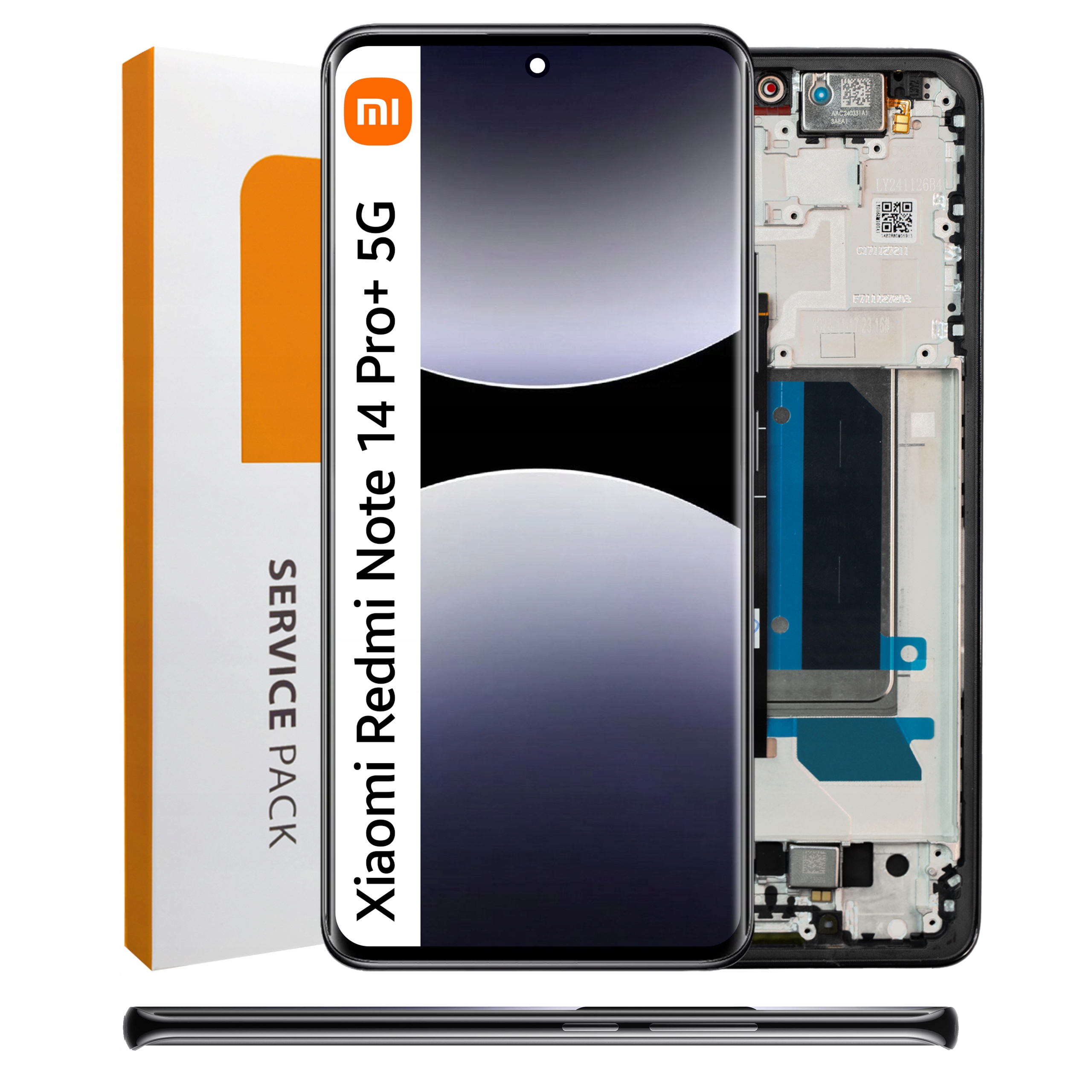 Displej pro Xiaomi Redmi Note 14 Pro Plus LCD displej Rámeček Originální Zila