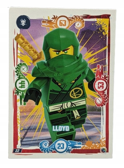Karta Lego Ninjago Seria 9 Numer 022