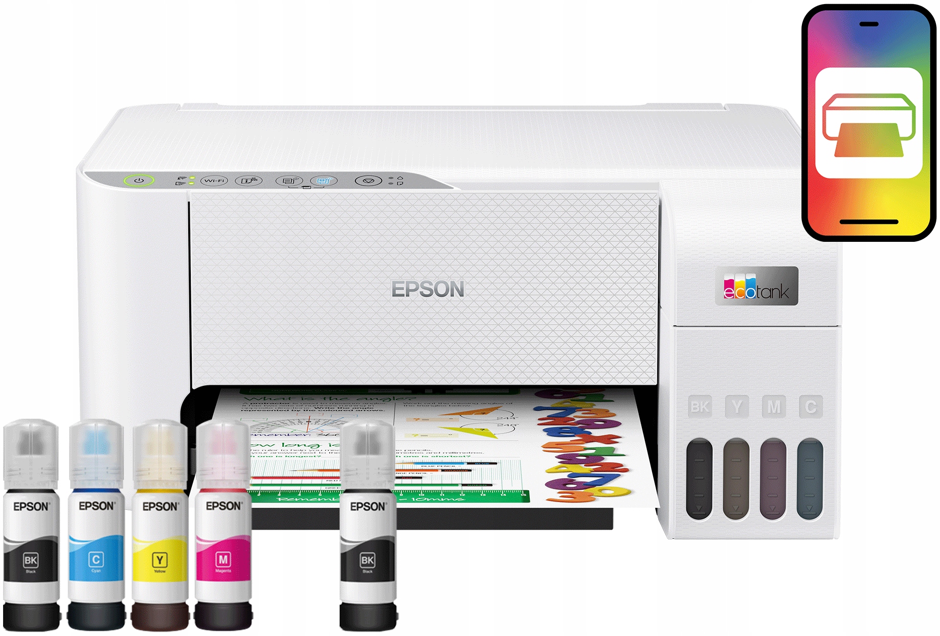 DRUKARKA WIFI 3w1 SKAN KOPIA EPSON EcoTank + TUSZE EAN (GTIN) 8715946684697