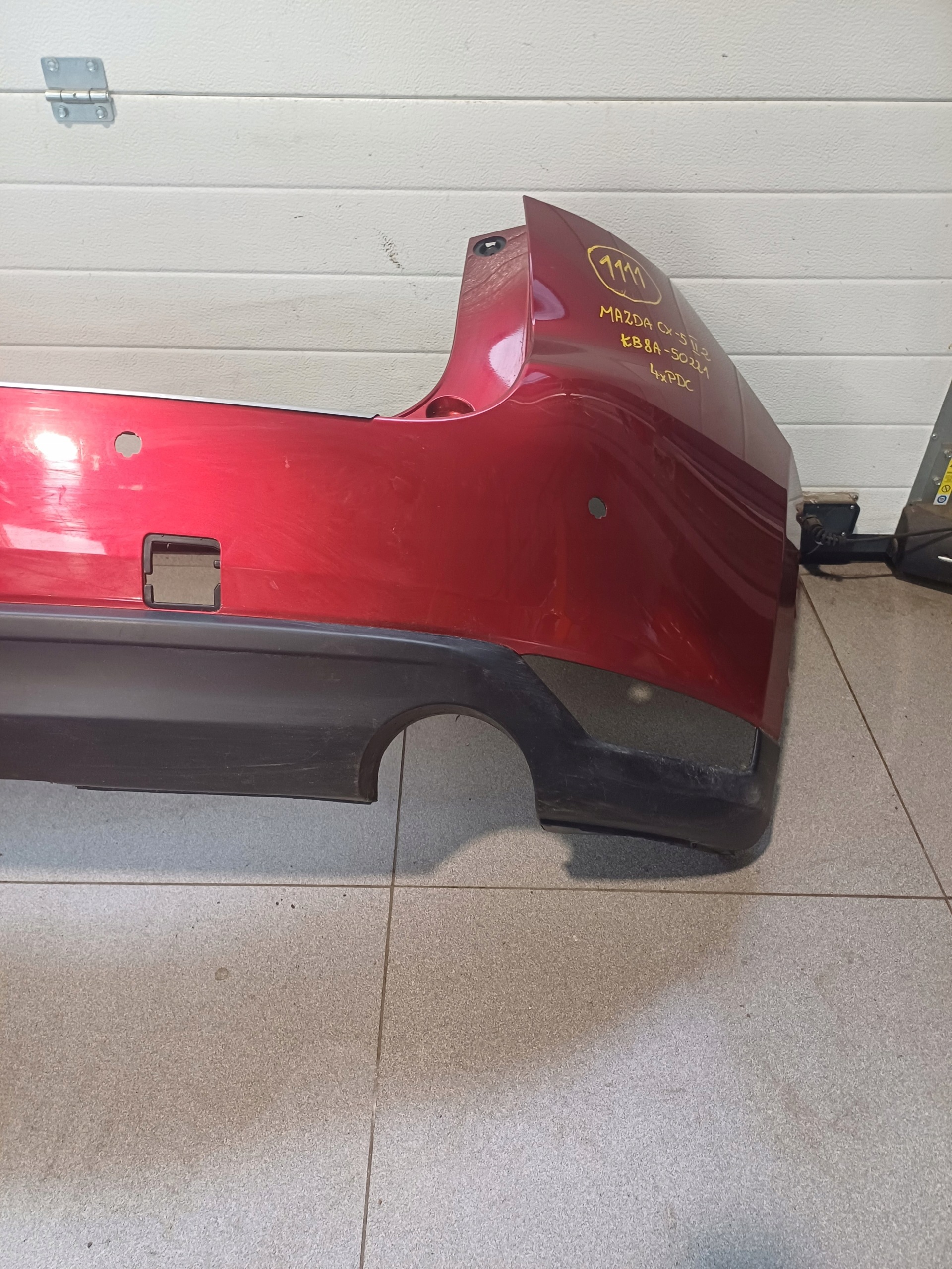 bumper rear part rear MAZDA CX-5 II 2 4 X PDC KB8A-50221