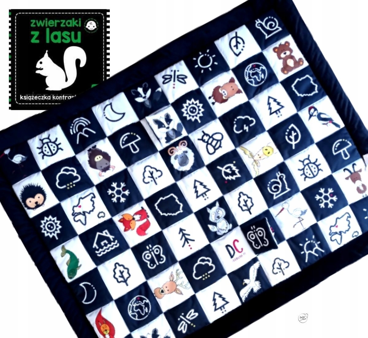 

Mata kontrastowa by Dzieciaki Cudaki BabySteps