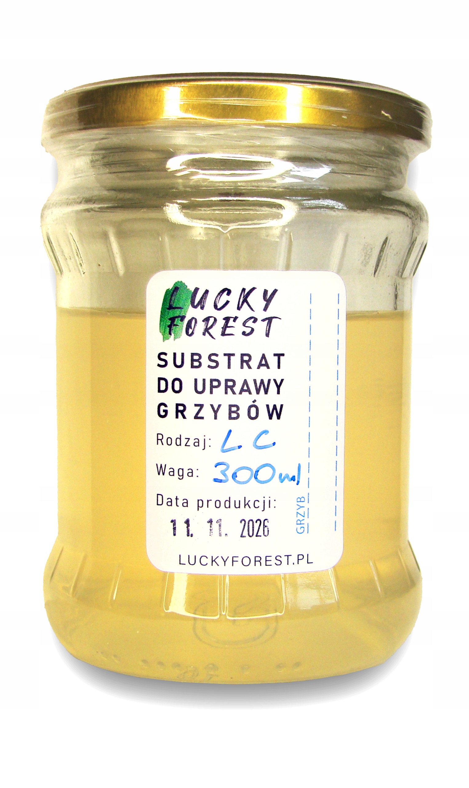 300 ml Hotové živné médium pro houby v tekutině LC – substrát pro pěstování hub