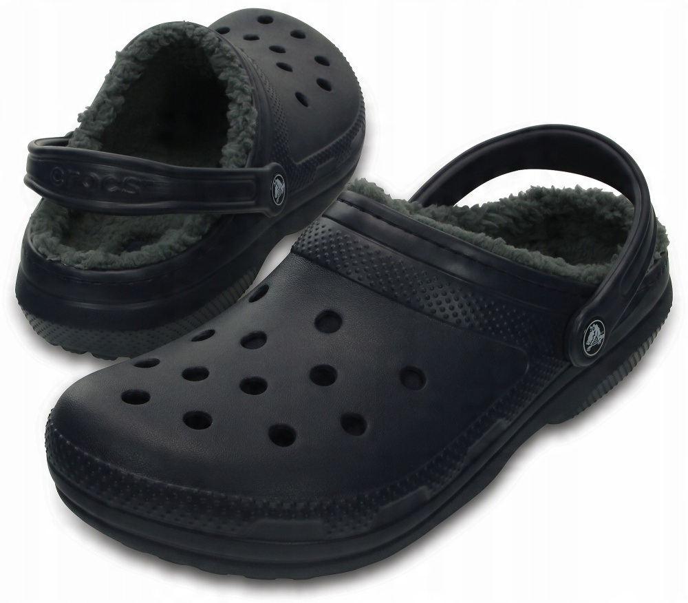 

Lekkie Klapki Damskie Ocieplane Chodaki Crocs 41,5