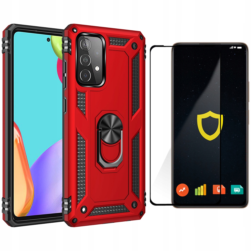 

Etui Pancerne Ring Nx Do Galaxy A52/A52S 5G +szkło