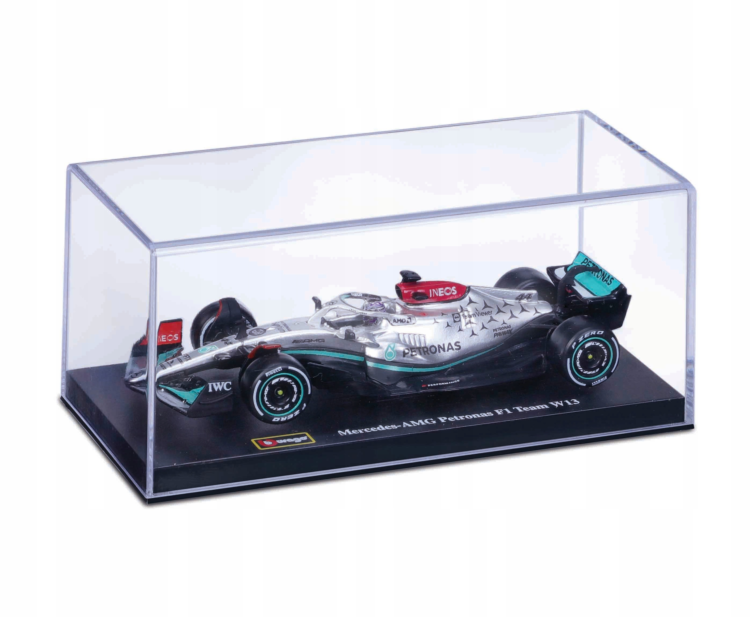 Mercedes Amg W13 Hamilton Bolid F1 1:43 Bburago