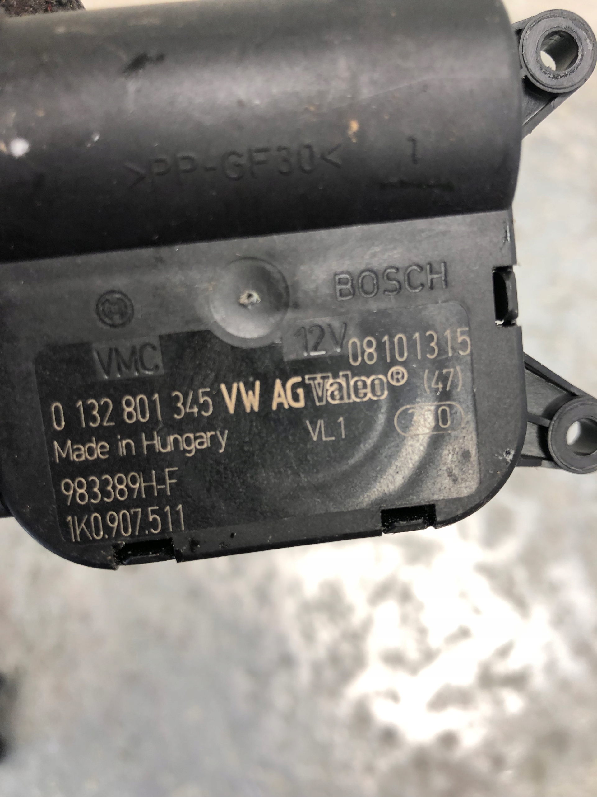 Micro moteur Bloc de chauffage complet VW SKODA AUDI 1K0907511